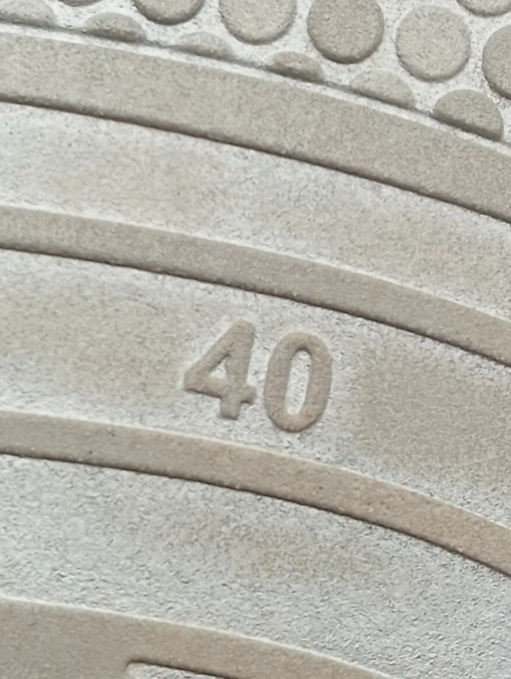 Pantoletten>Superga Badeslipper Größe 40 silberfarben