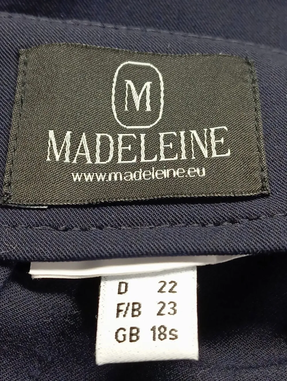 Hosen>Madeleine Baggy Pants Größe 42 dunkelblaurot