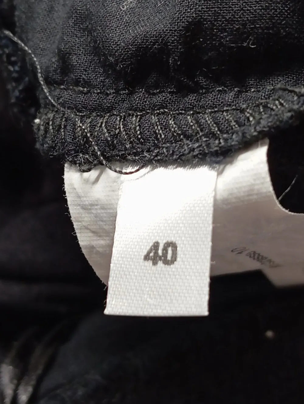 Hosen>leger Baggy Pants Größe 40 schwarz