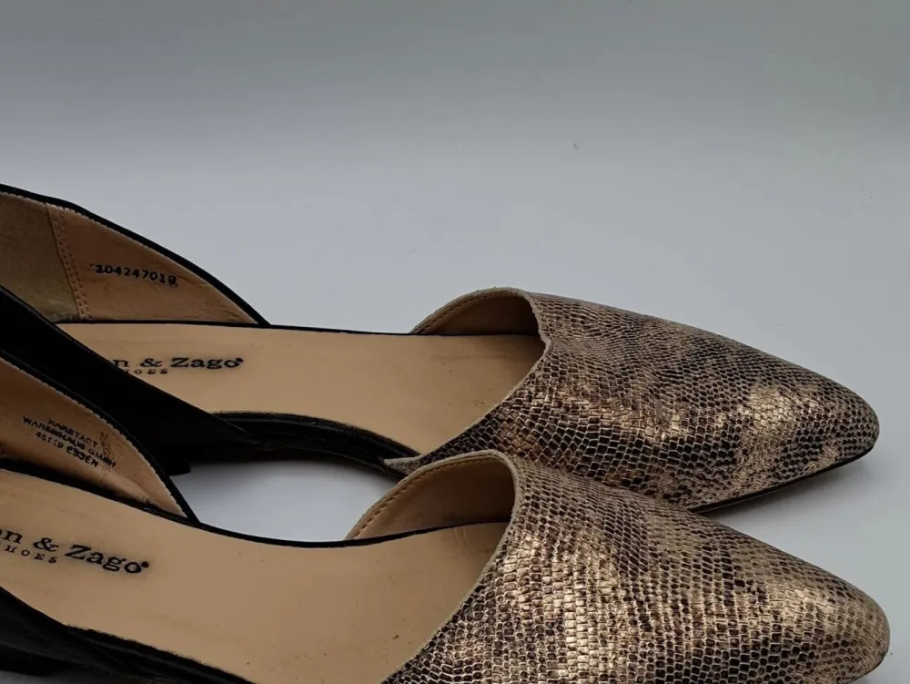 Ballerinas> Ballerinas Größe 39 goldfarben