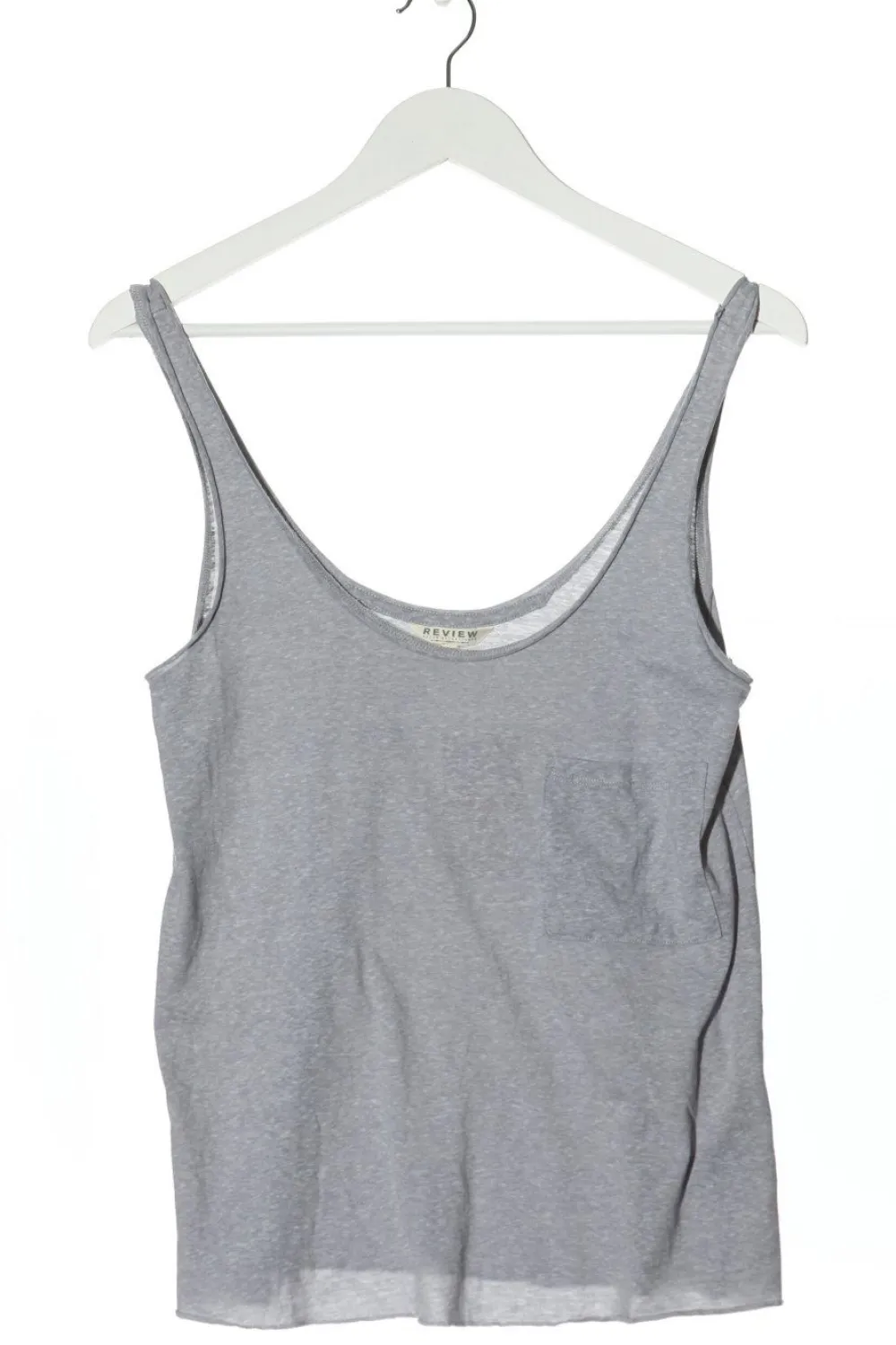 Tops>Review Basic Top Größe 36 hellgrau