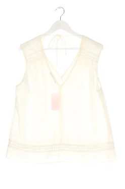 Tops>Harlowe & Graham Basic Top Größe 40 weiß