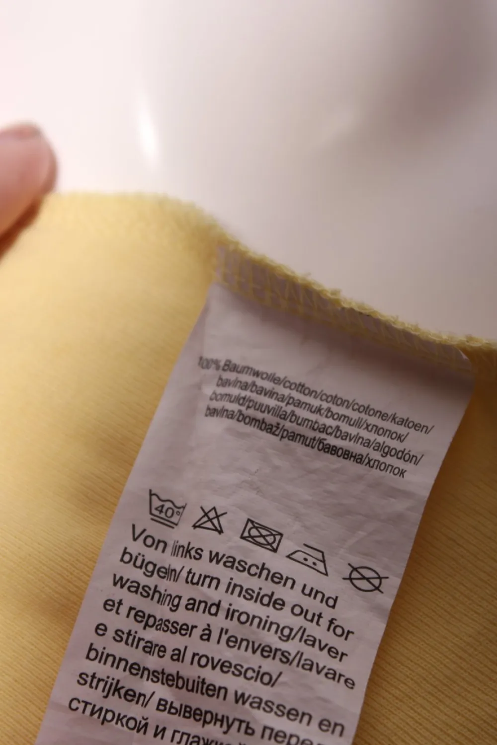 Tops>BC Collection Basic Top Größe 40 blassgelb