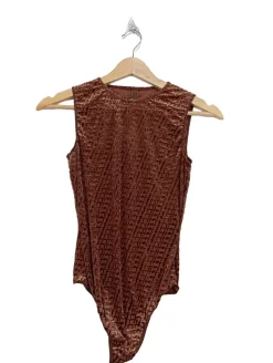 Bodies>SKIMS Basic-Body Größe 36 braun