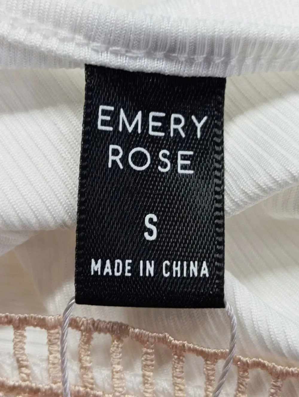 Basic-Body Größe 36-Emery rose