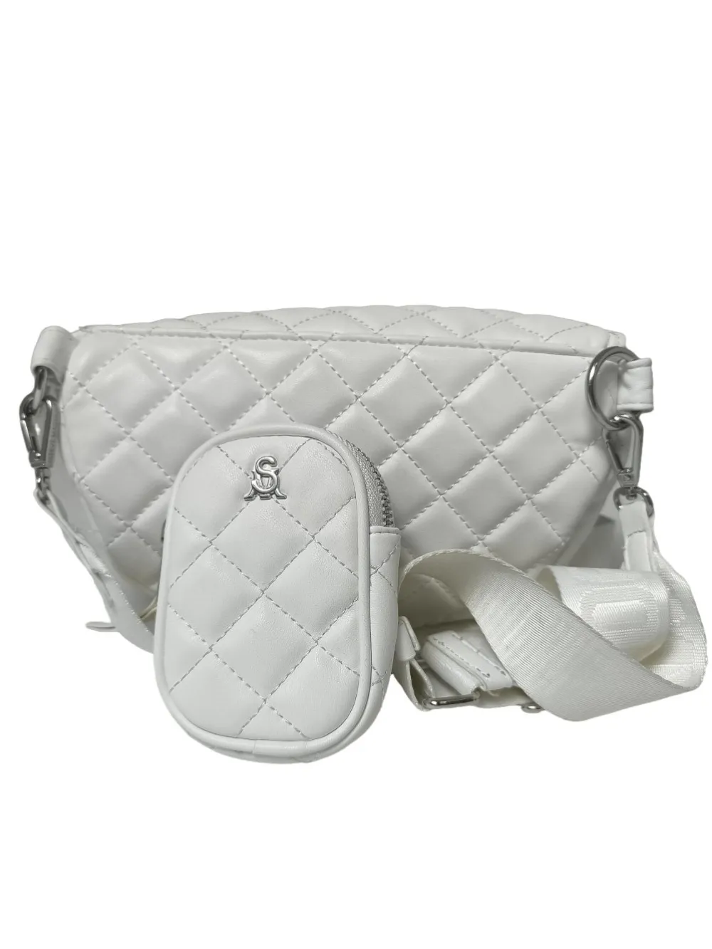 Bauchtaschen>Steve Madden Bauchtasche weiß