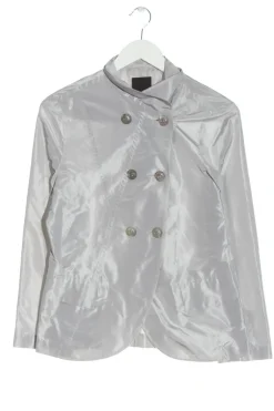 Jacken>Uli Schneider Übergangsjacke Größe 40 silberfarben