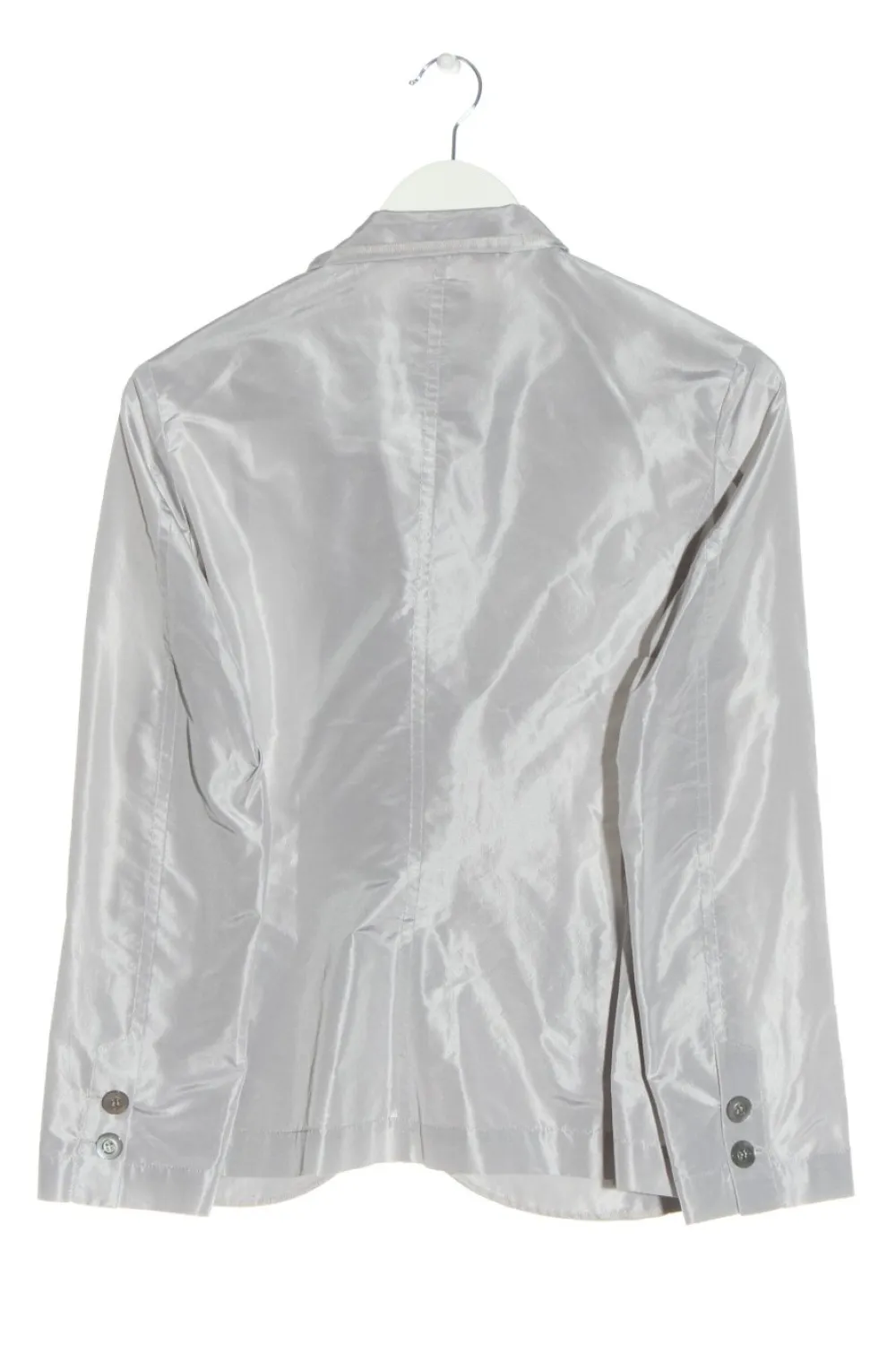 Jacken>Uli Schneider Übergangsjacke Größe 40 silberfarben