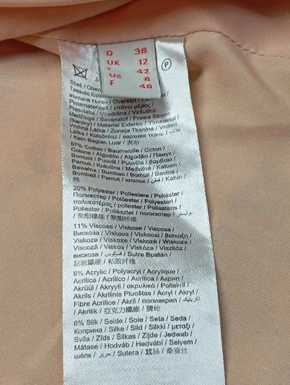 Mäntel>Esprit Übergangsmantel Größe 38