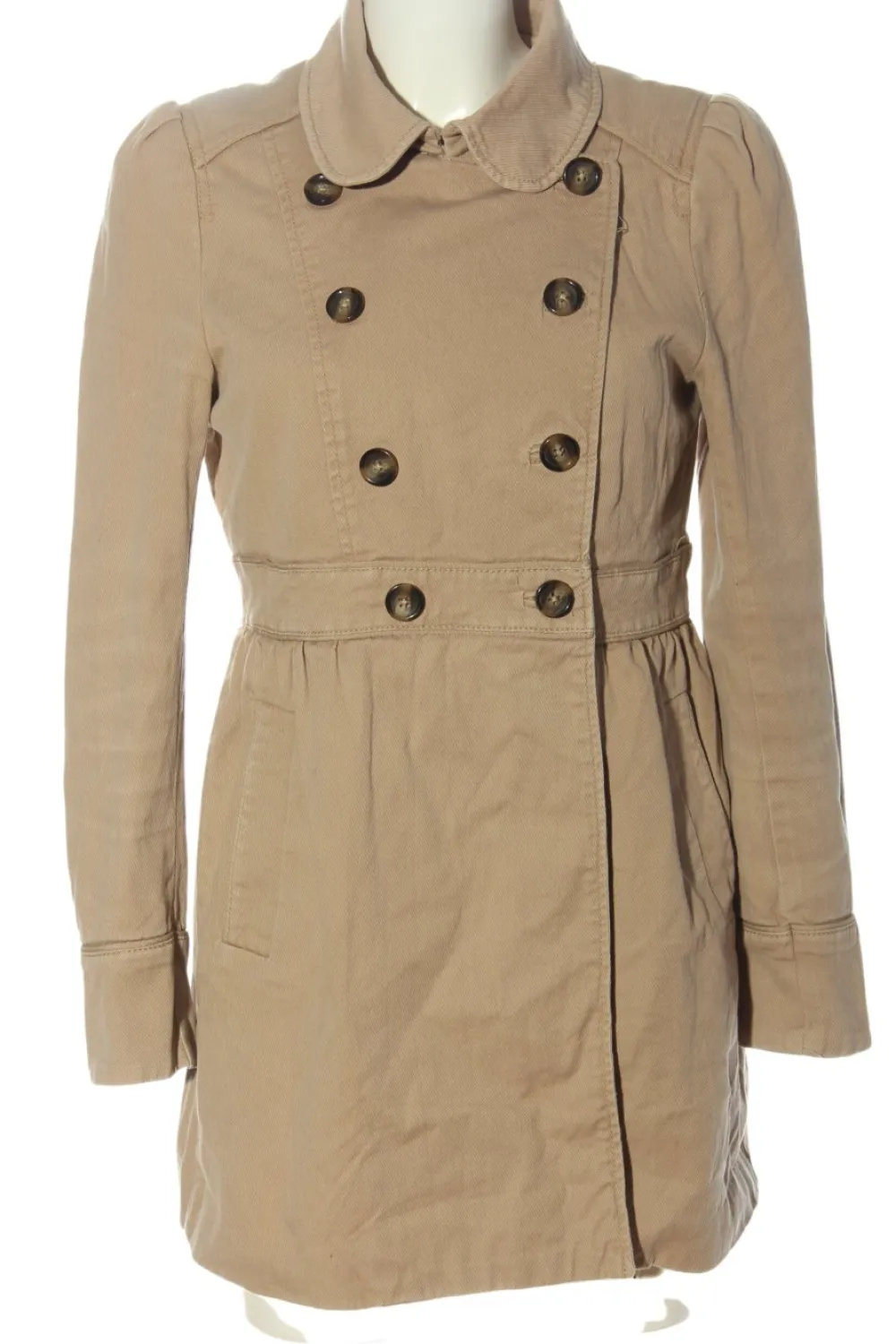 Mäntel>H&M Übergangsmantel Größe 40 camel