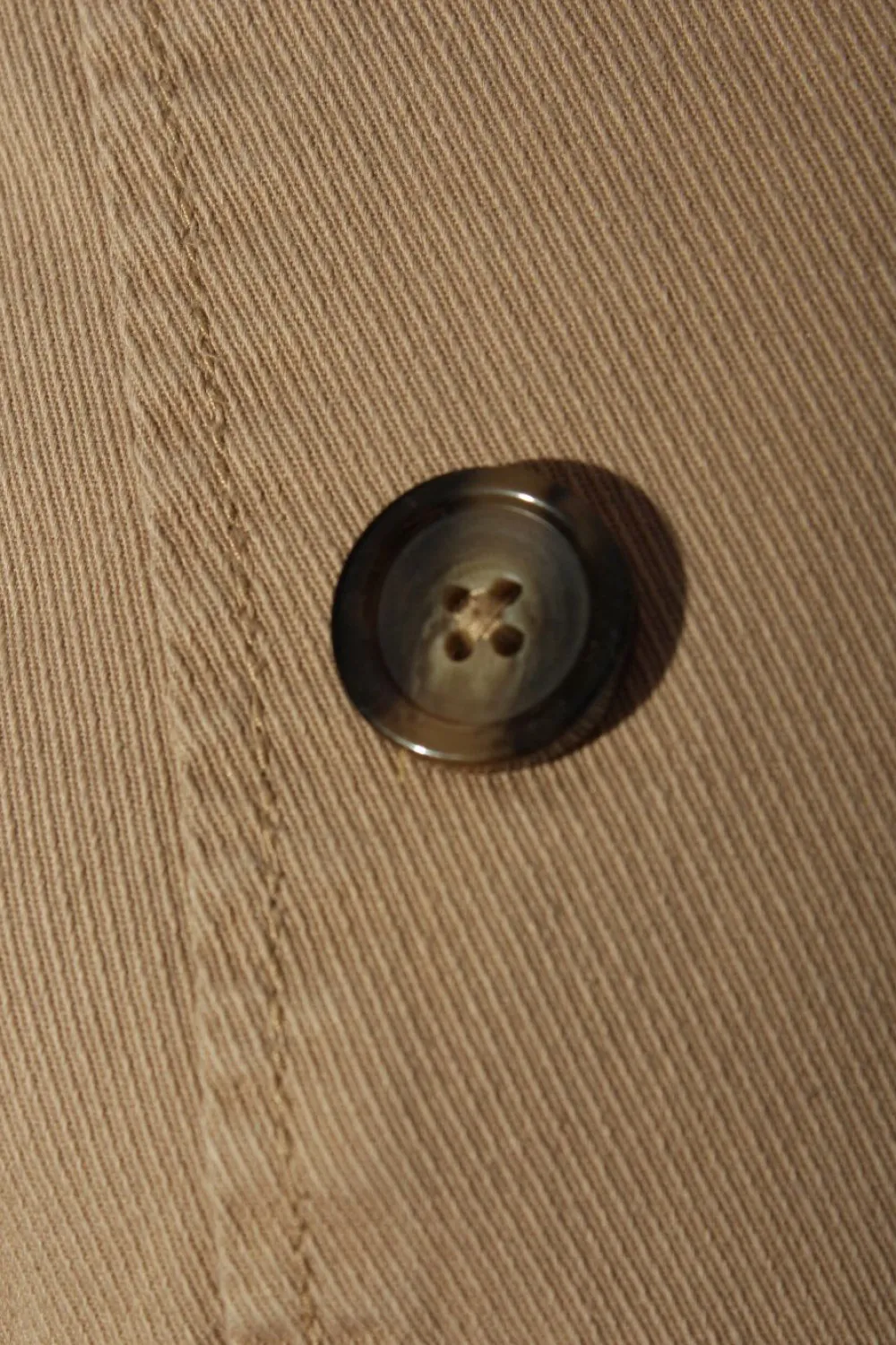 Mäntel>H&M Übergangsmantel Größe 40 camel