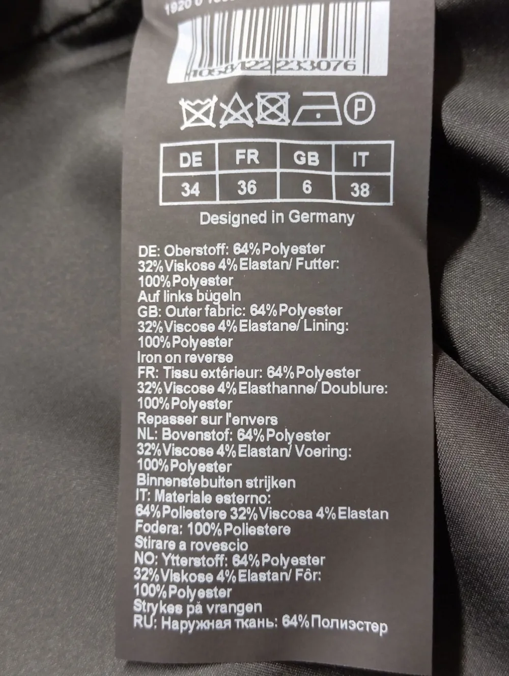 Übergangsmantel Größe 34-Hallhuber New