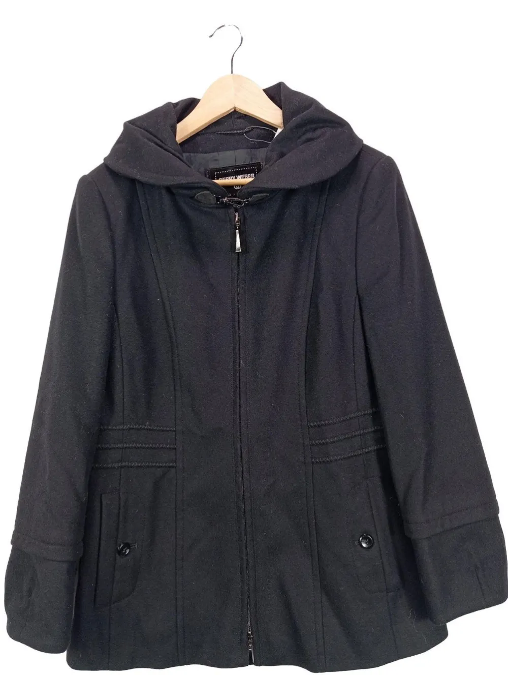 Mäntel>Gerry Weber Übergangsmantel Größe 40 schwarz