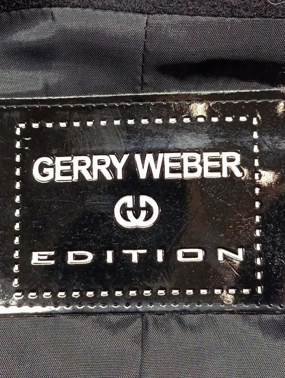 Mäntel>Gerry Weber Übergangsmantel Größe 40 schwarz
