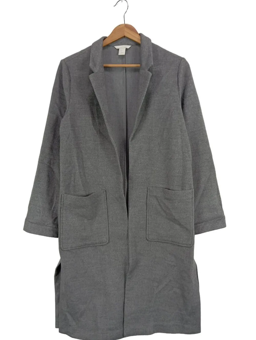 Mäntel>H&M Übergangsmantel Größe 34 hellgrau