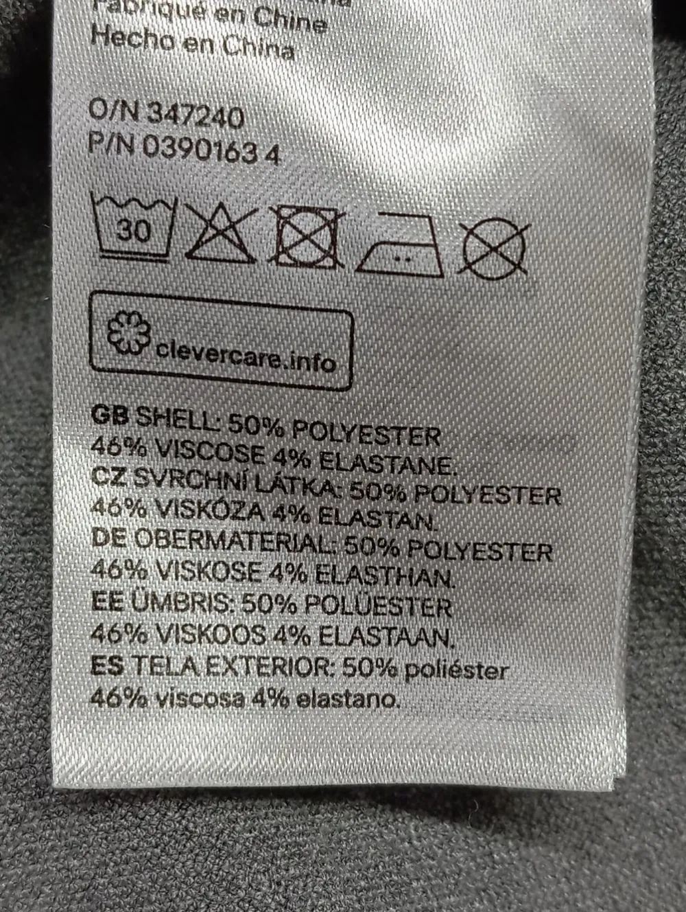 Mäntel>H&M Übergangsmantel Größe 34 hellgrau