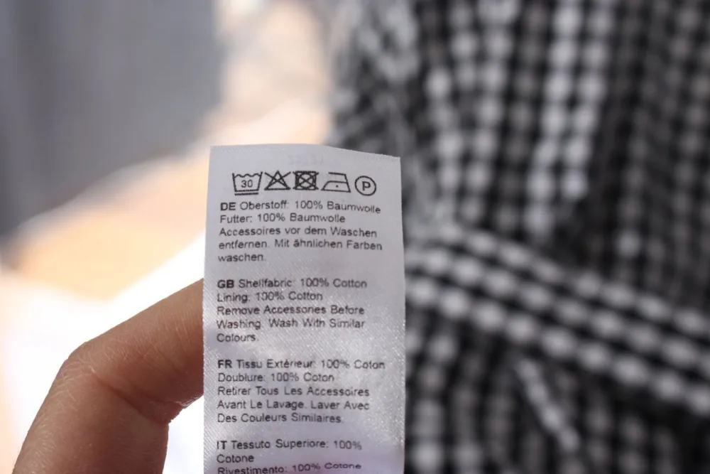 Mäntel>Edited Übergangsmantel Größe 38 weißschwarz