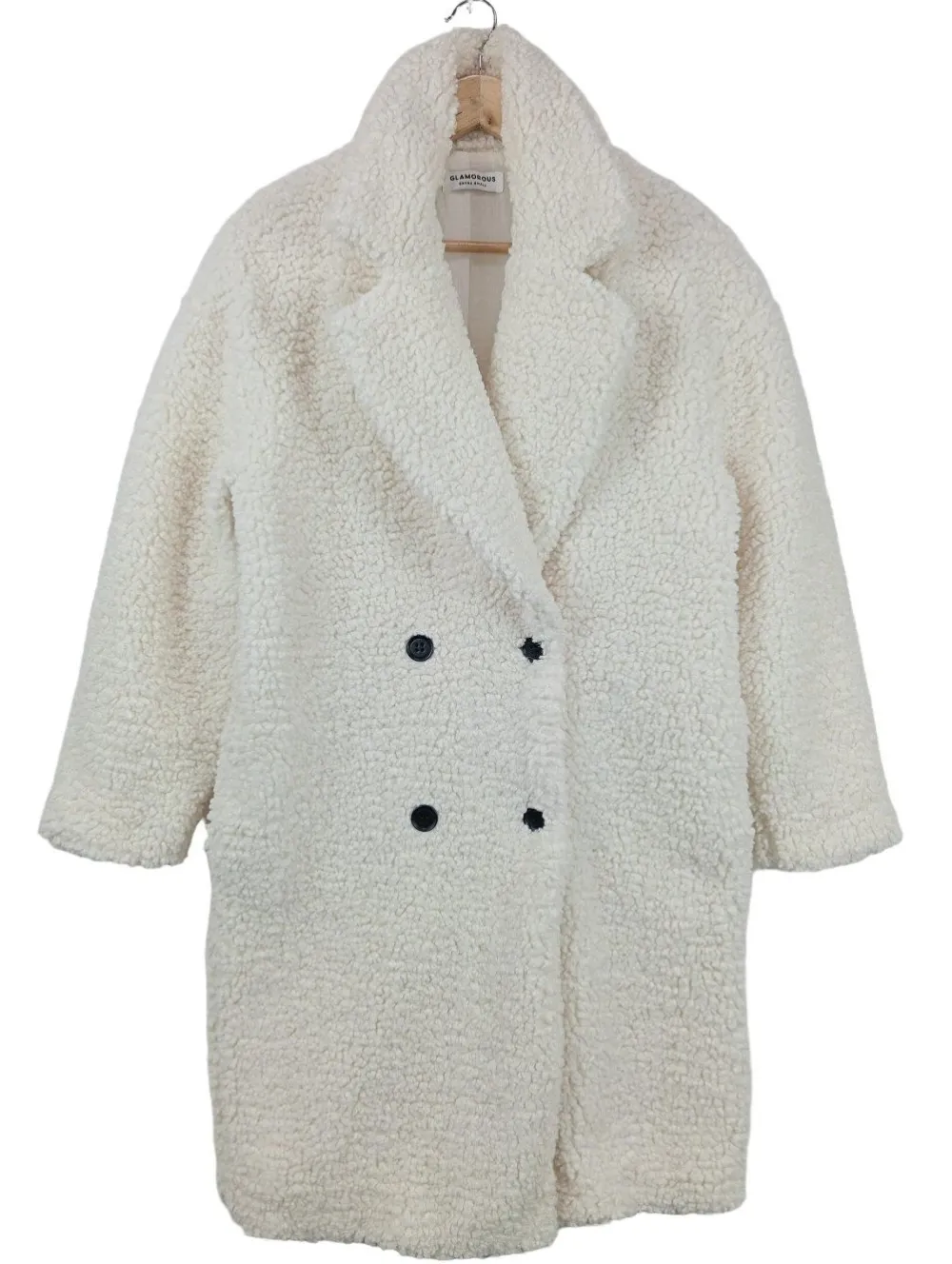 Mäntel>Glamorous Übergangsmantel Größe 34 weiß