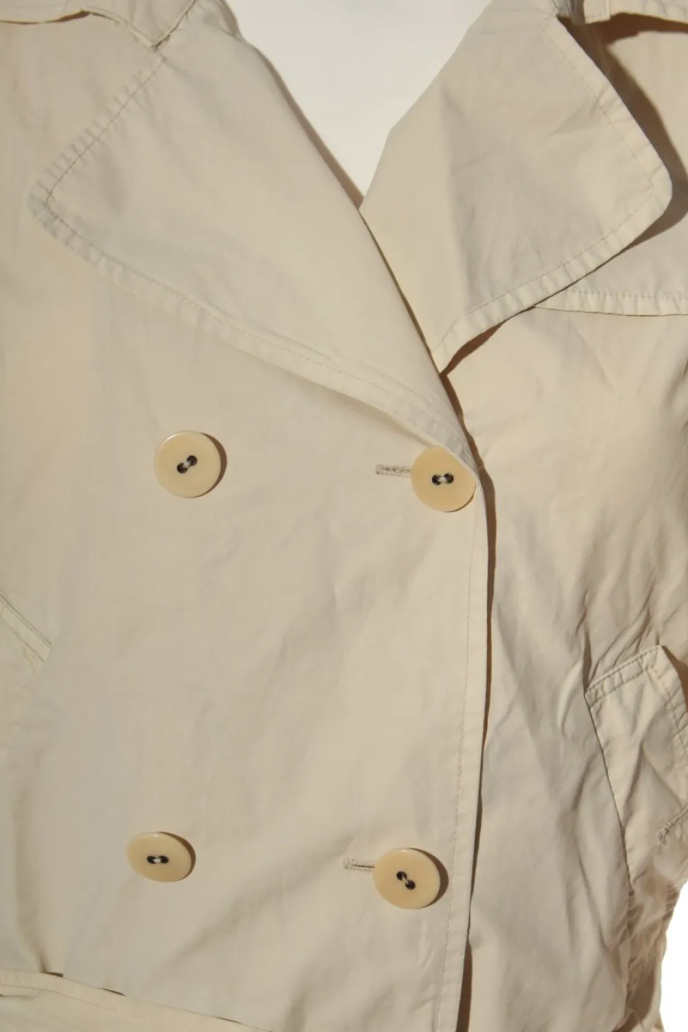 Mäntel>Closed Übergangsmantel Größe 38 creme