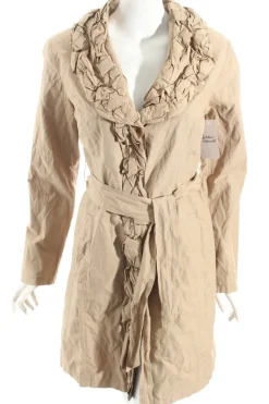 Mäntel>Heine Übergangsmantel Größe 40 beige