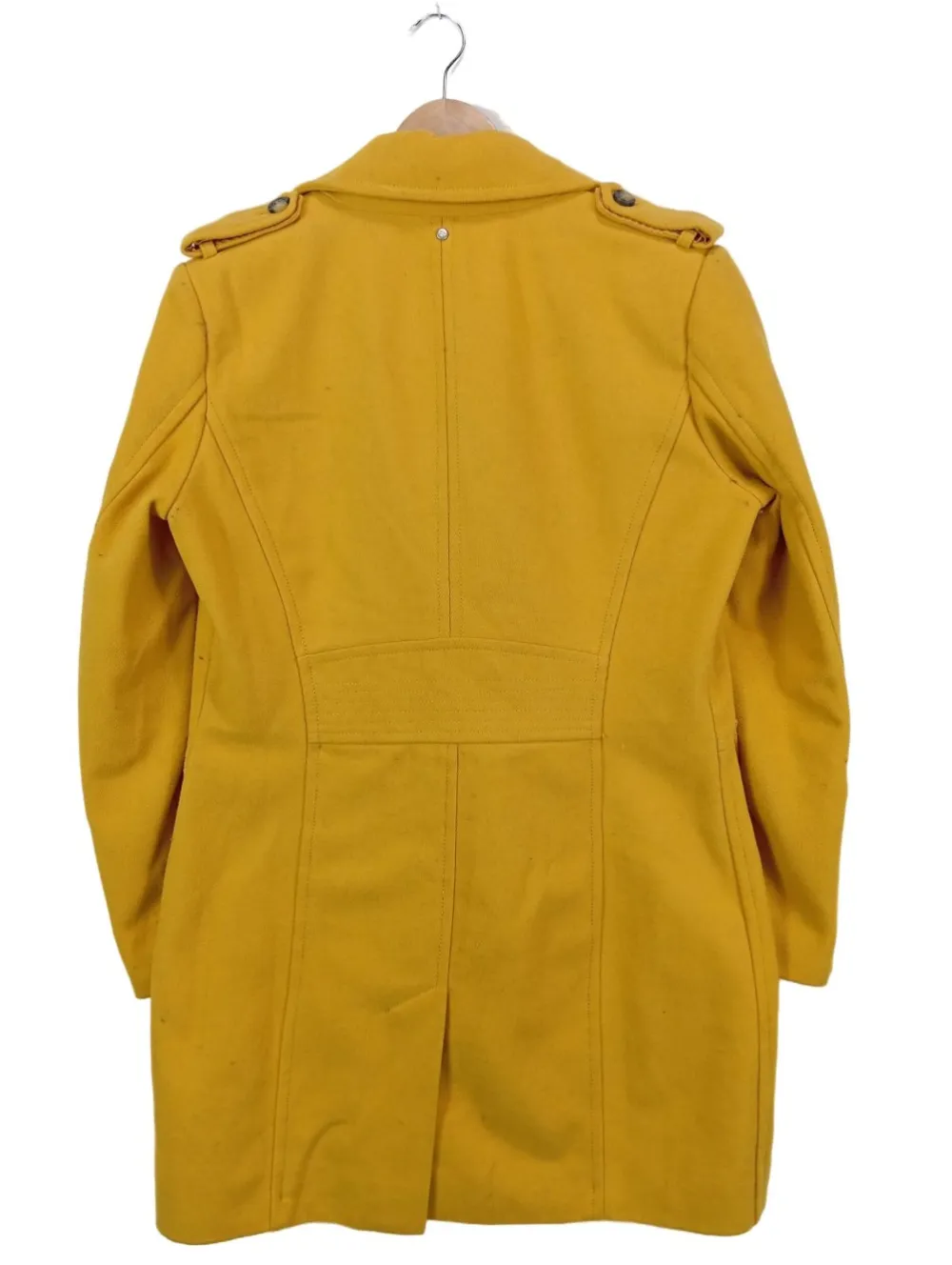Mäntel>Anne L. Übergangsmantel Größe 40 blassgelb