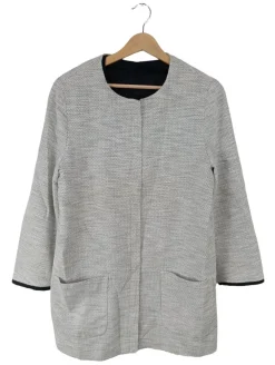 Mäntel>Esprit Übergangsmantel Größe 40 hellgrau