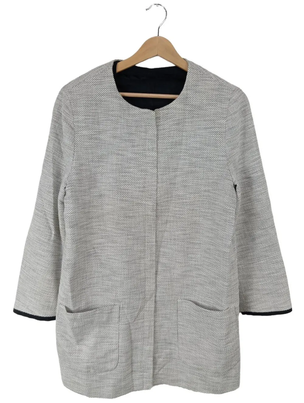 Mäntel>Esprit Übergangsmantel Größe 40 hellgrau