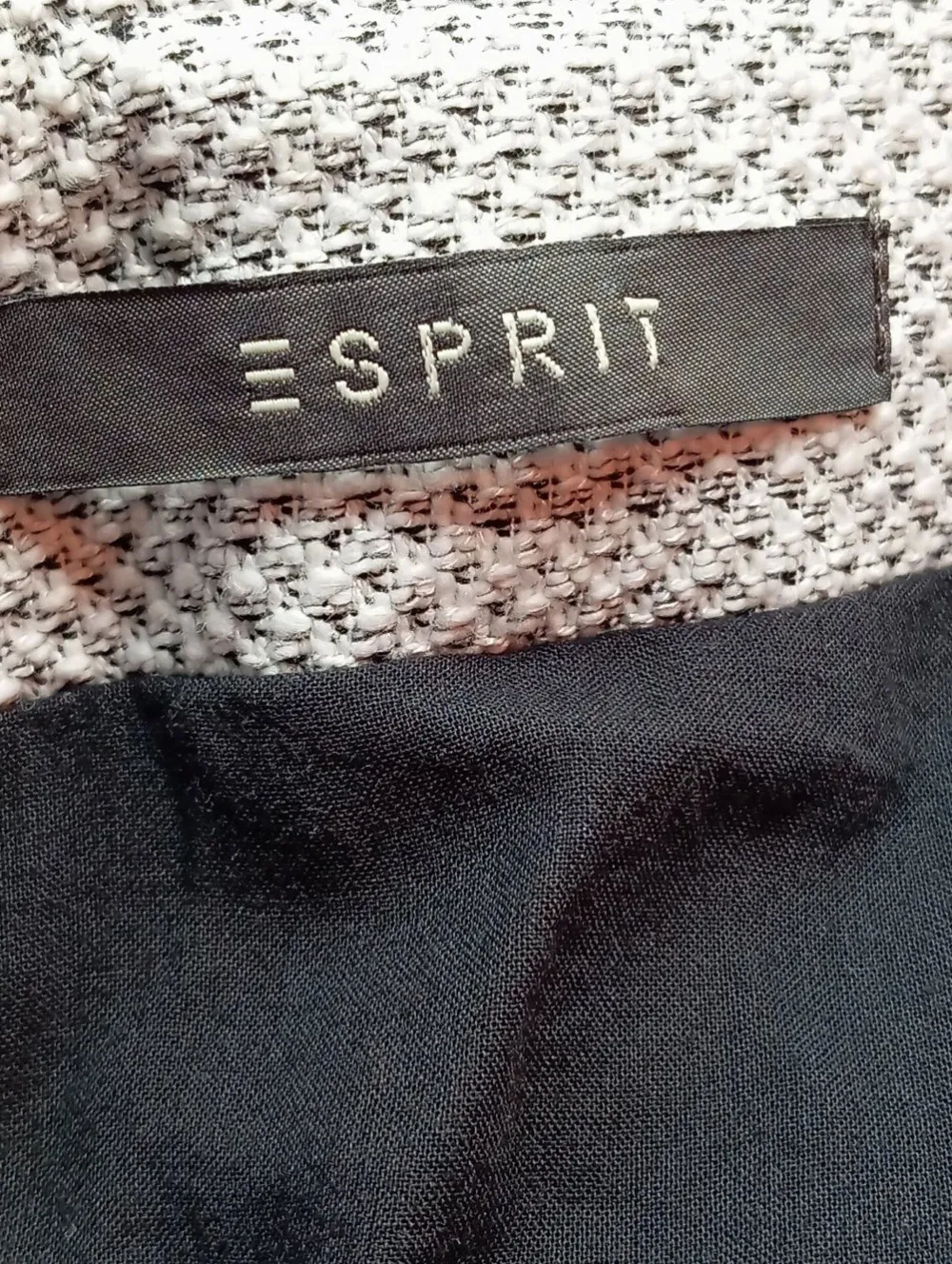 Mäntel>Esprit Übergangsmantel Größe 40 hellgrau