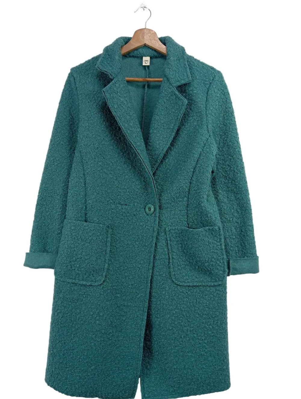 Mäntel>Chiaretta Übergangsmantel Größe 38 türkis