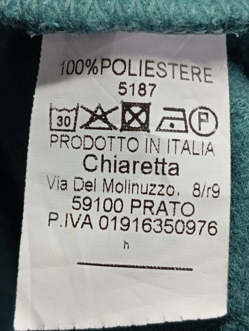 Mäntel>Chiaretta Übergangsmantel Größe 38 türkis