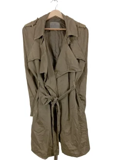 Mäntel>Review Übergangsmantel Größe 38 grüngrau