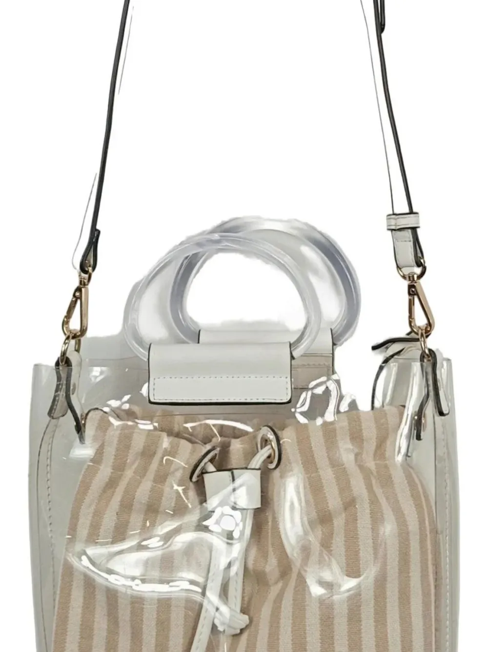 Beuteltaschen>Hallhuber Beuteltasche weiß