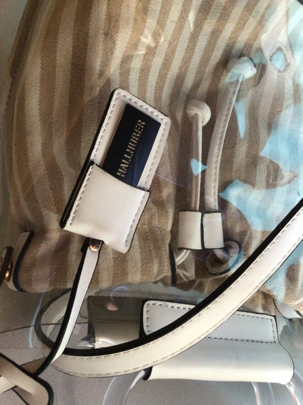 Beuteltaschen>Hallhuber Beuteltasche weiß