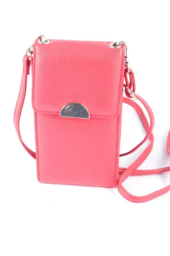 Bügeltaschen>TCM Bügeltasche rotsilberfarben