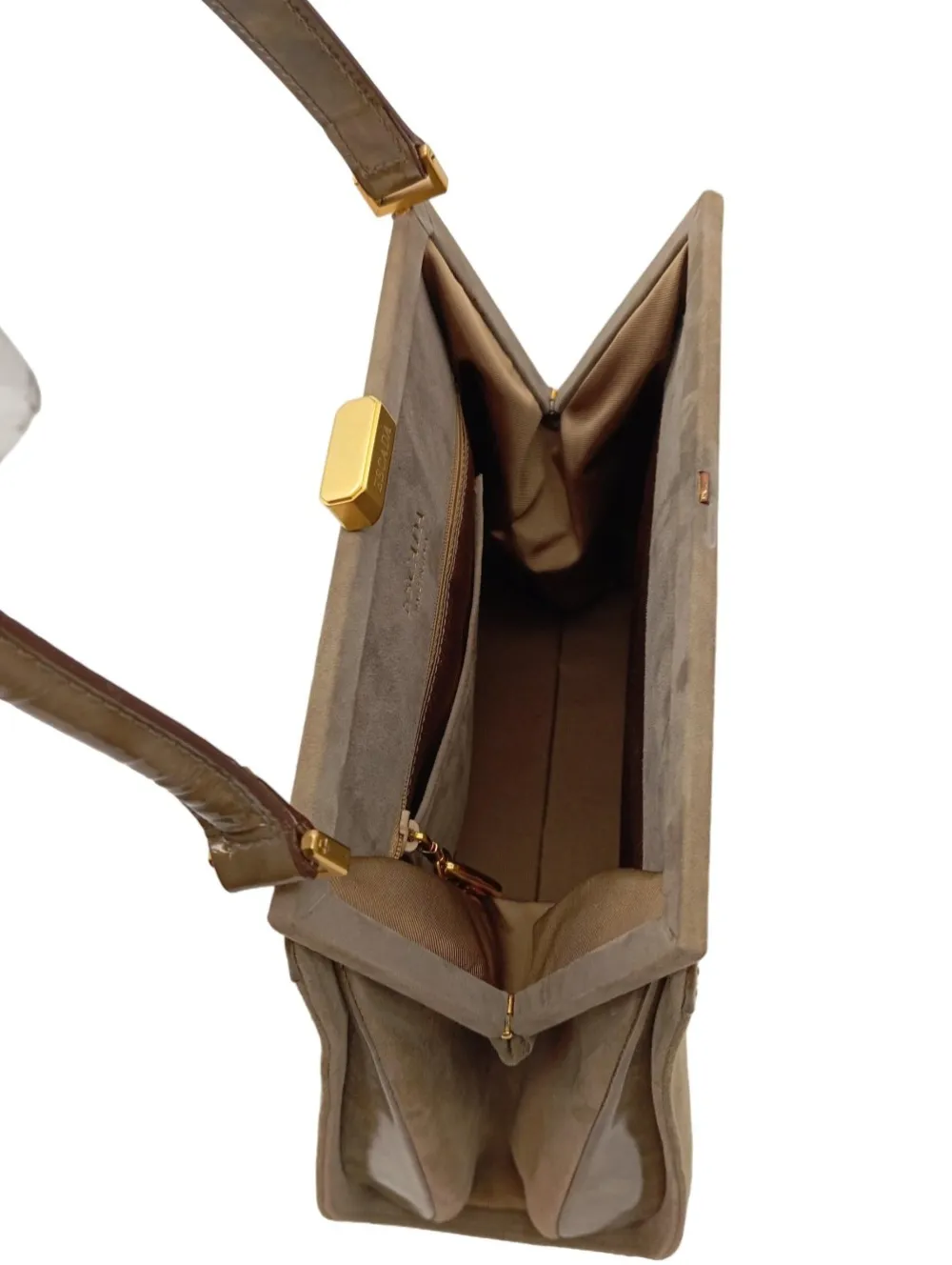 Bügeltaschen>Escada Bügeltasche creme