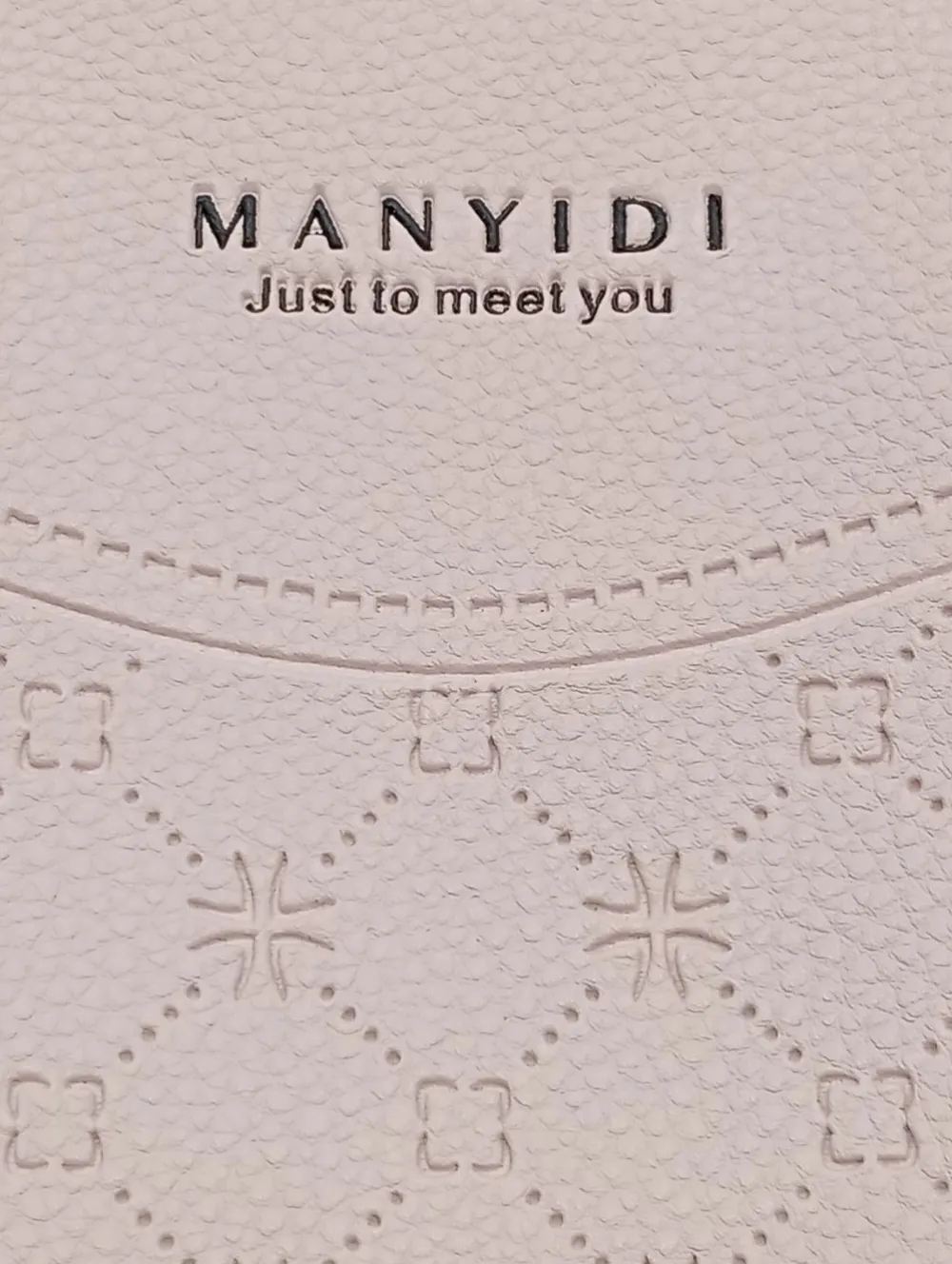 Bügeltaschen>MANYIDI Bügeltasche wollweiß