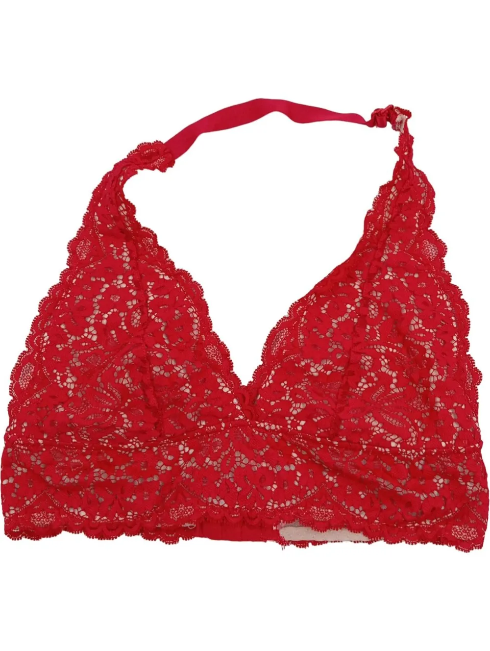 Dessous>Hunkemu00f6ller BH Größe 38 rot