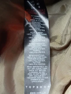 Bikerweste Größe 40-Top Shop New