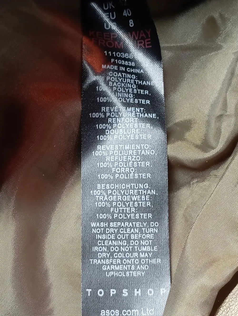 Bikerweste Größe 40-Top Shop New