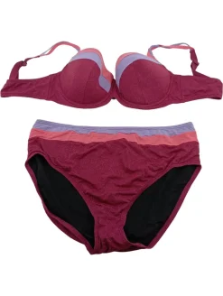 Bademode>Ulla Popken Bikini lila