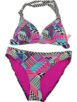 Bademode>Hunkemu00f6ller Bikini Größe 40 mehrfarbig