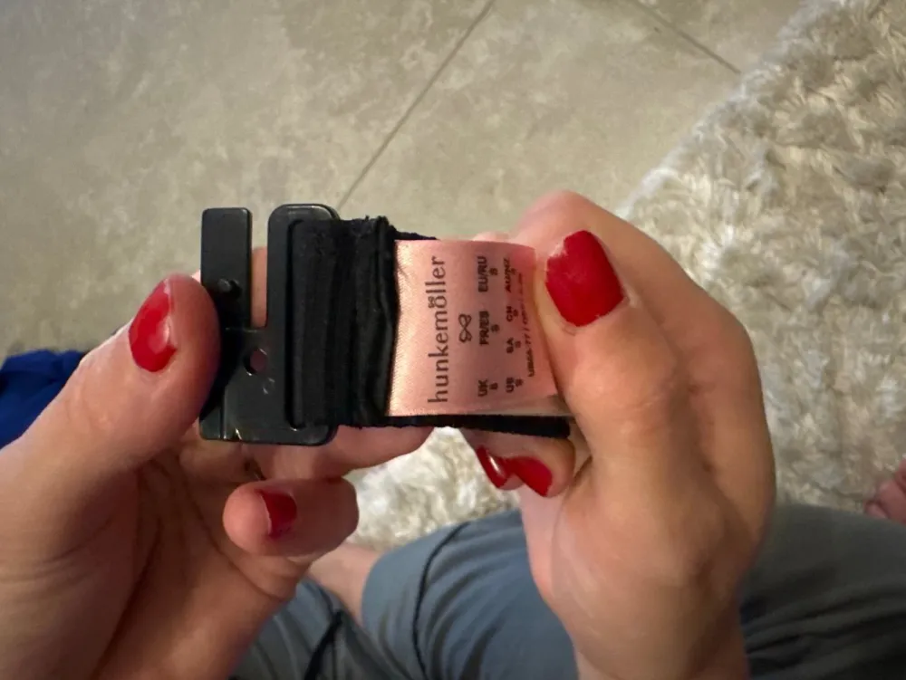 Bademode>Hunkemu00f6ller Bikini Größe 36 schwarz