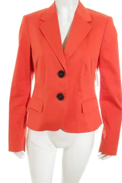 Blazer>Renu00e9 Lezard Blazer Größe 38 dunkelorange
