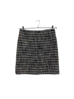 Röcke>Franco Callegari Bleistiftrock Größe 38 schwarzhellgrau