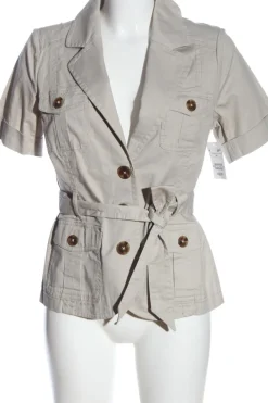 Jacken>H&M Blusenjacke Größe 40 hellgrau