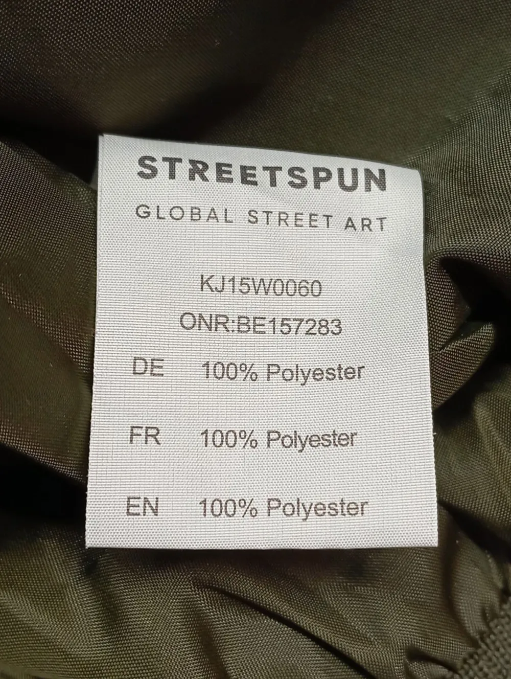 Jacken>Streetspun Bomberjacke Größe 36 khaki