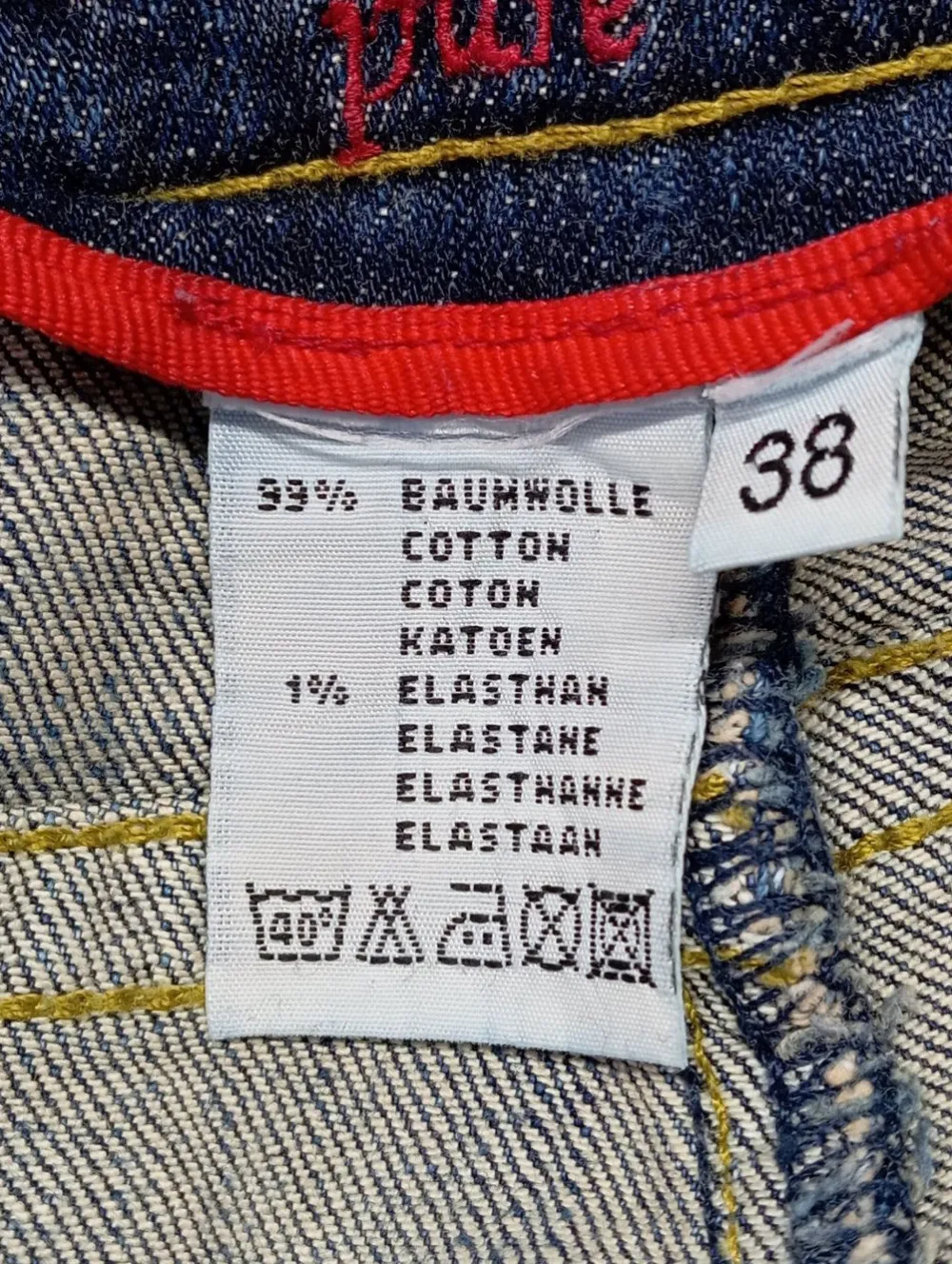 Jeans>Aygillu2019s Boot Cut Jeans Größe 38 blau
