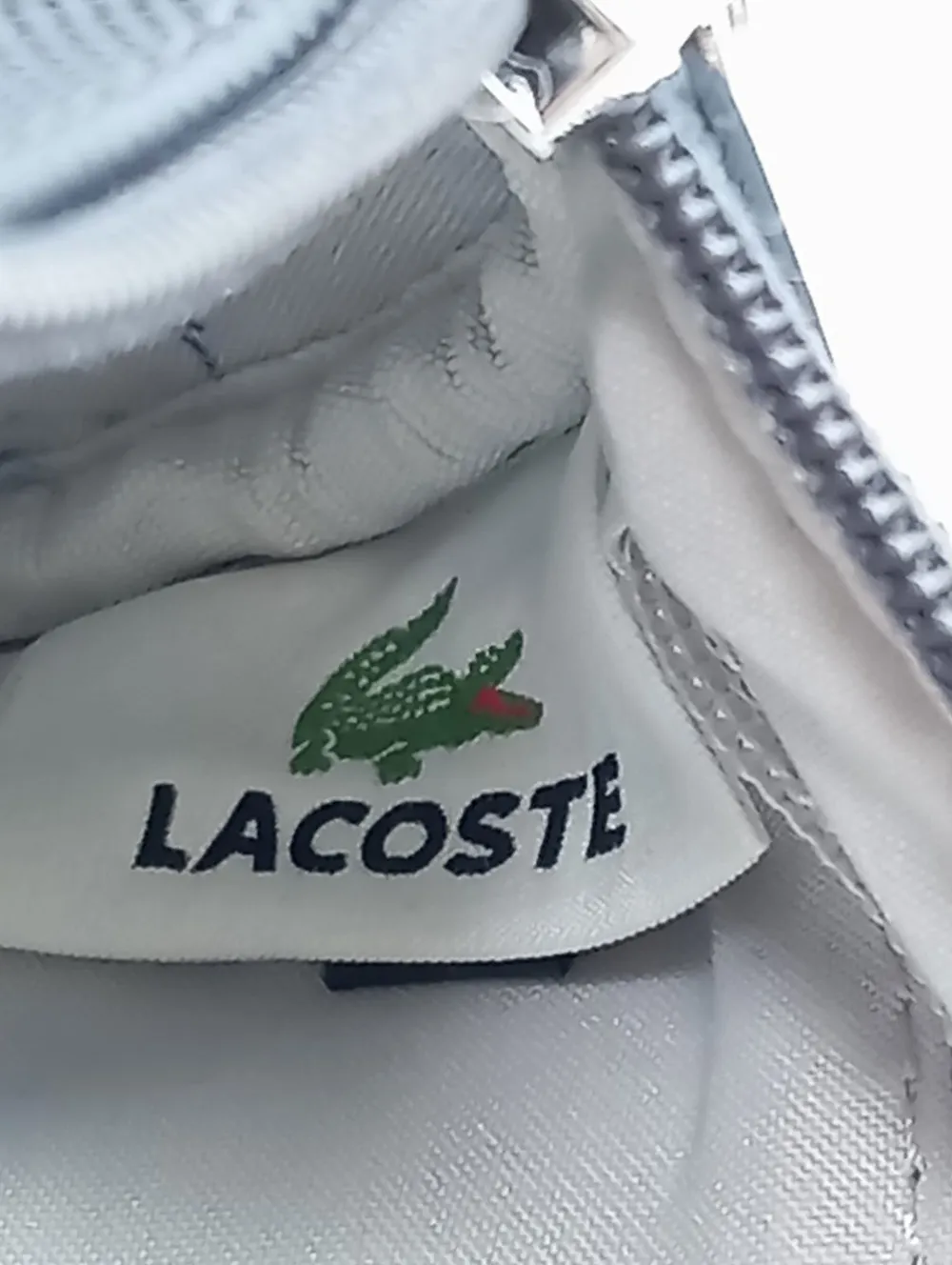 Bowlingtaschen>Lacoste Bowlingtasche dunkelblauweiß