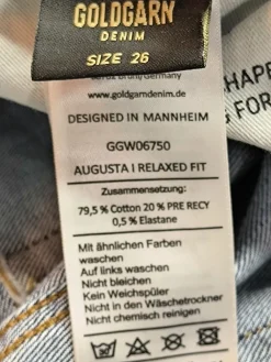 Boyfriendjeans Größe 36-Goldgarn Hot