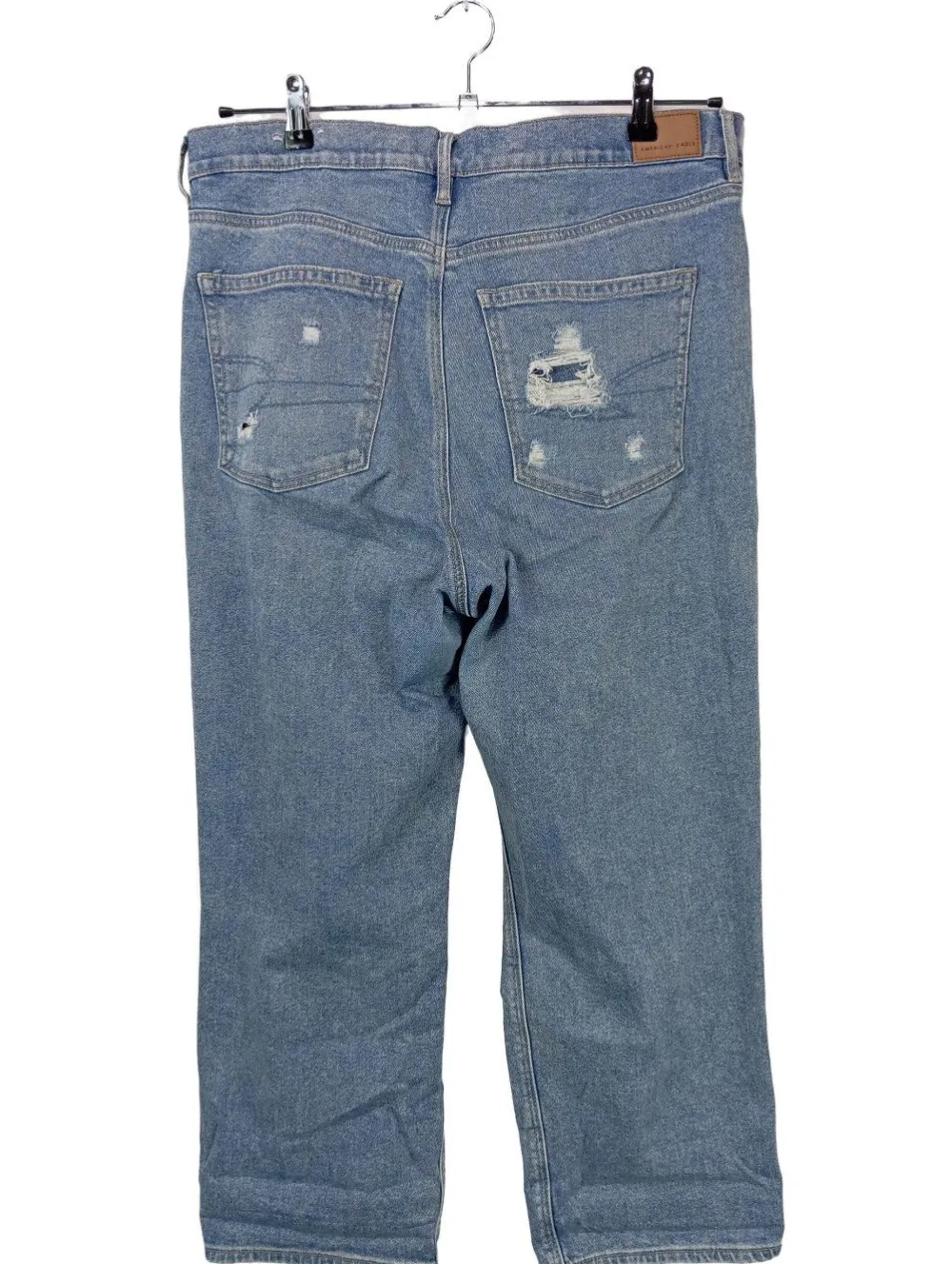 Jeans>American Eagle Outfitters Boyfriendjeans Größe 46 blau